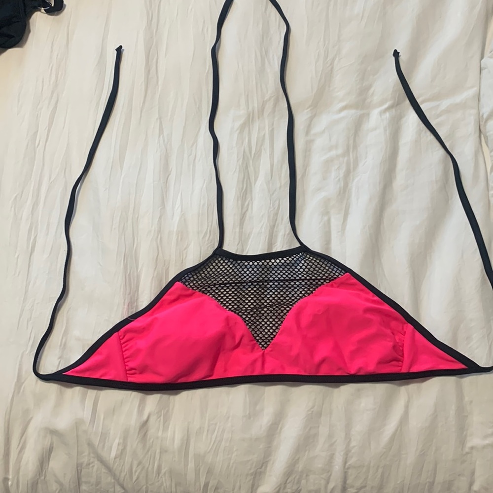 Hot pink bikini top!!